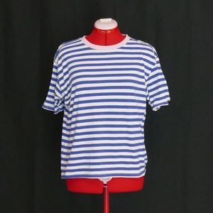 Striped Blue Tops